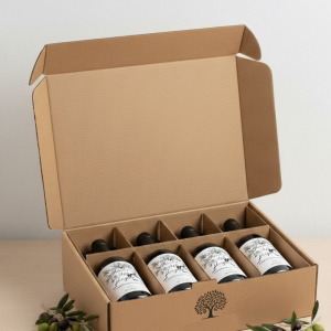 Caja de 8 botellas de Aceite Picual / Hojiblanca
